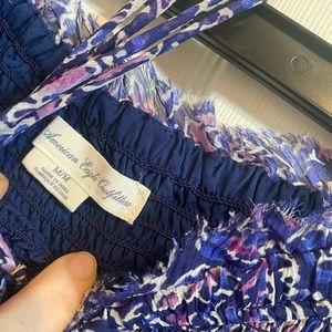 American eagle outfitters tie dress size M